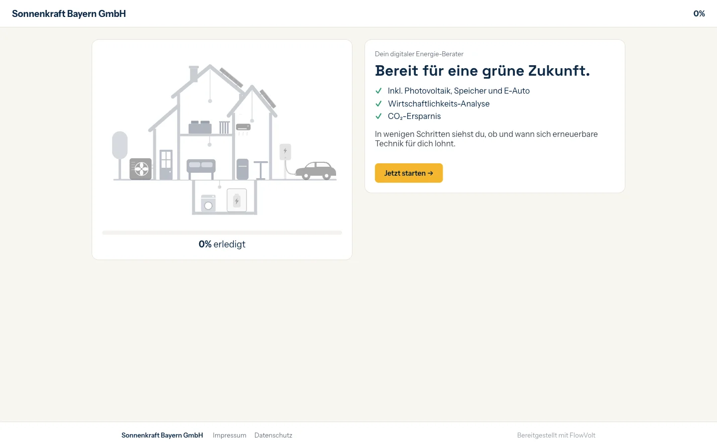 Dein digitaler Energie-Berater in FlowVolt